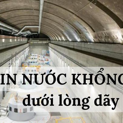 “Pin nước” khổng lồ xây 14 năm dưới lòng đất hứa hẹn thay đổi cuộc đua năng lượng tái tạo châu Âu