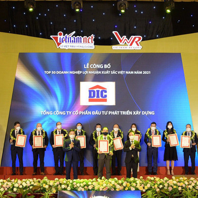 Profit500: Tập đoàn DIC đạt Top 50 doanh nghiệp lợi nhuận tốt nhất Việt Nam