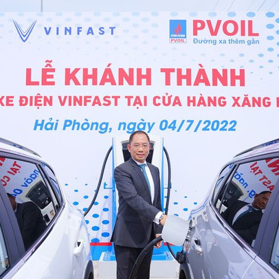 PVOIL nói gì về việc hợp tác với VinFast mở chuỗi gần 300 trạm sạc xe điện?