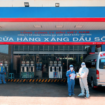 PVOIL tài trợ xăng dầu cho các nhóm thiện nguyện