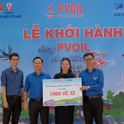 PVOIL ước đạt 763 tỷ đồng lợi nhuận trước thuế trong năm 2022, triển khai chương trình về quê đón Tết cho 5.000 lượt sinh viên