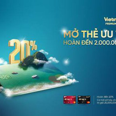 Quà tặng dành riêng cho khách hàng ưu tiên sử dụng thẻ Premium Banking