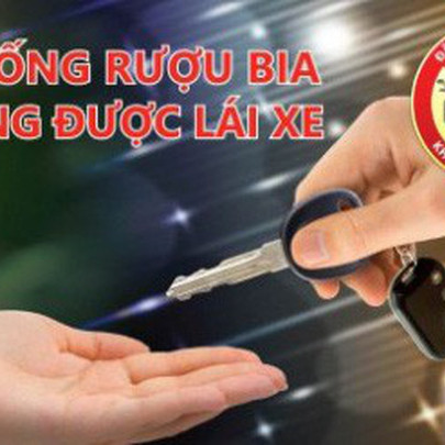 Quốc hội thông qua quy định đã uống rượu bia thì không lái xe