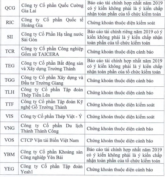 Quý 3/2020, HoSE cắt margin đối với 59 mã chứng khoán - Ảnh 6.