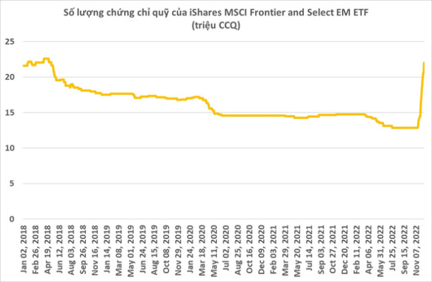 Quỹ ETF khu vực mới nổi và cận biên mua ròng hơn 1.700 tỷ cổ phiếu Việt Nam chỉ trong một tháng - Ảnh 2.