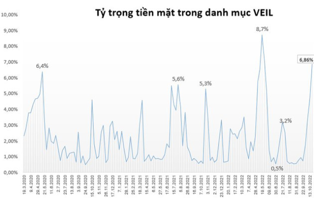 Quỹ lớn nhất do Dragon Capital quản lý nâng lượng tiền mặt lên cao nhất trong 5 tháng, quy mô danh mục giảm 10.000 tỷ đồng sau 5 tuần - Ảnh 1.