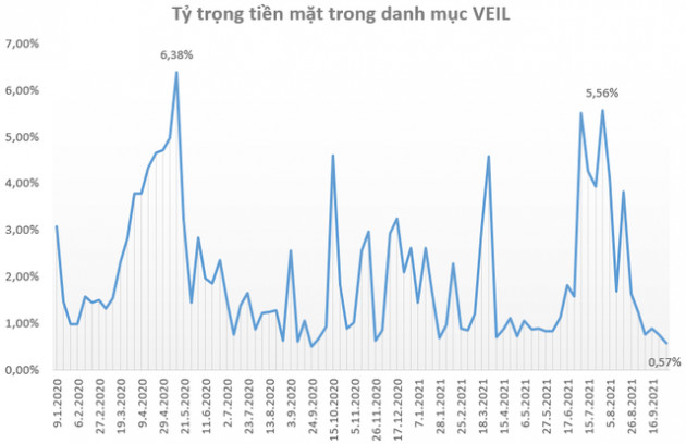 Quỹ tỷ đô do Dragon Capital quản lý nắm giữ tỷ trọng tiền mặt thấp nhất nhiều năm - Ảnh 1.