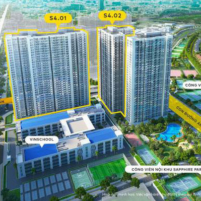 Ra mắt tòa S4.01 phân khu Sapphire Parkville - Tâm điểm ánh sáng của Vinhomes Smart City