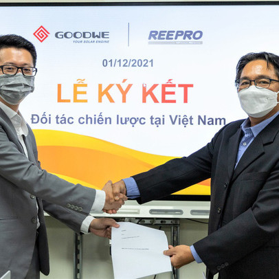 REEPRO SOLAR và GOODWE ký kết thỏa thuận hợp tác chiến lược