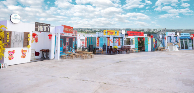 Rộn ràng Tết Việt ở chung cư, khu đô thị - Ảnh 9. Rộn ràng Tết Việt ở chung cư, khu đô thị - Ảnh 9.