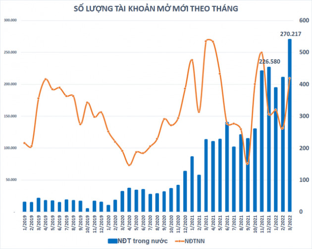 Sắc xanh tím không thể xua tan bầu không khí ảm đảm trên bảng điện, thanh khoản thị trường xuống thấp nhất trong vòng 9 tháng - Ảnh 2.