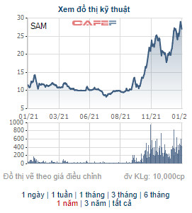 SAM Holdings chốt danh sách cổ đông phát hành hơn 15 triệu cổ phiếu trả cổ tức - Ảnh 1.