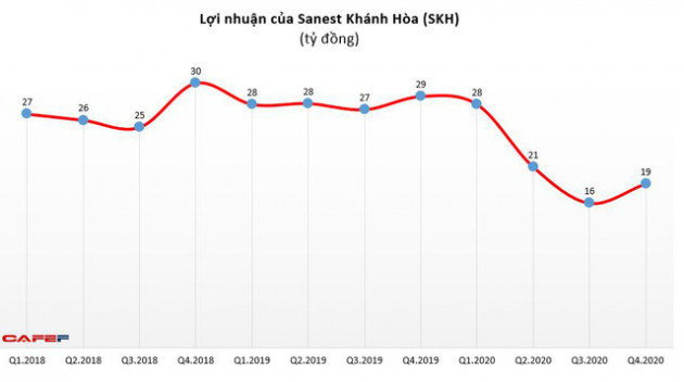 Sanest Khánh Hòa (SKH): Năm 2020 lãi 83 tỷ đồng, giảm 25% - Ảnh 1.