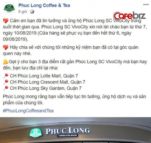 Sau khi “đánh mất” vị trí ở Ngã 6 Phù Đổng, Phúc Long bất ngờ đóng cửa thêm một cửa hàng đắc địa khác tại Sài Gòn - Ảnh 1.