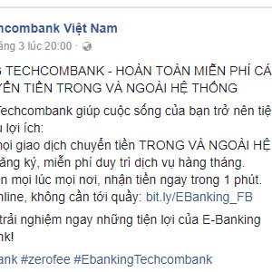 Sau khi Vietcombank tăng phí dịch vụ, nhiều ngân hàng khác tranh thủ miễn phí để hút khách - Ảnh 1.