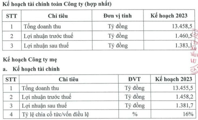 Sau một năm lãi kỷ lục, Đạm Cà Mau (DCM) lên kế hoạch lợi nhuận giảm 67% trong năm 2023 - Ảnh 1.