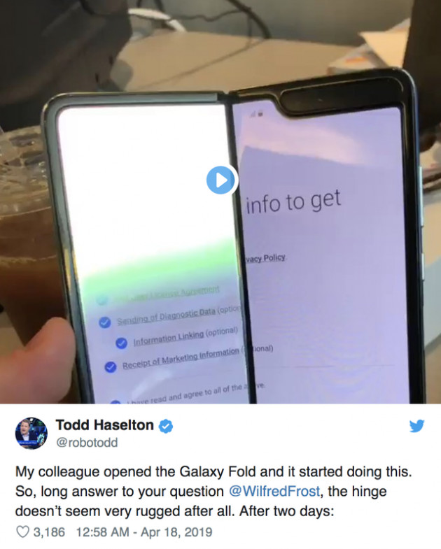 Sau Trung Quốc, Samsung hủy bán Galaxy Fold tại Mỹ vì sự cố hỏng màn hình - Ảnh 2.