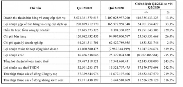 Savico (SVC): Quý 2 lãi 52 tỷ đồng, tăng 243% so với cùng kỳ - Ảnh 2.