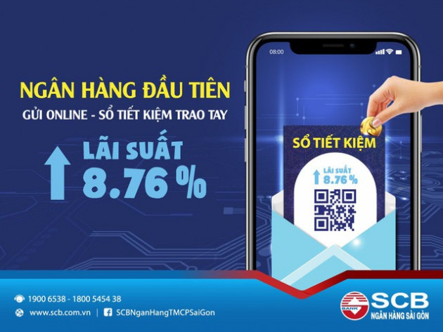 SCB là ngân hàng tiên phong gửi sổ tiết kiệm qua email khách hàng - Ảnh 1.