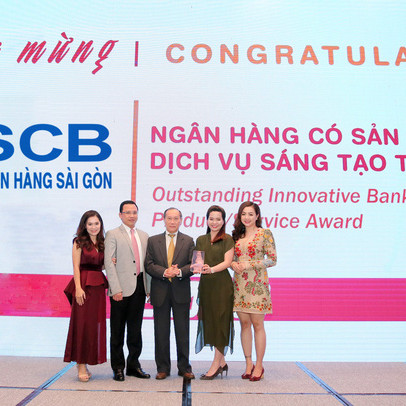 SCB lần thứ 3 liên tiếp nhận giải thưởng “Ngân hàng có sản phẩm dịch vụ sáng tạo tiêu biểu” của IDG