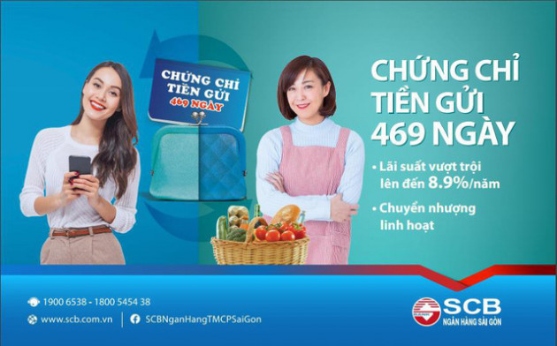 SCB phát hành sản phẩm chứng chỉ tiền gửi dài hạn 469 ngày - Ảnh 1.