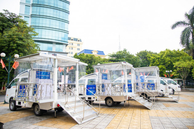 SCB tặng Hải Phòng 5 xe tiêm chủng cơ động - Ảnh 4.