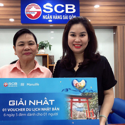 SCB trao tặng những chuyến du lịch giá trị cho khách hàng