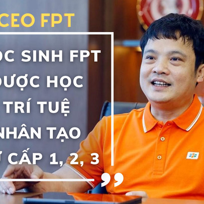 Sếp FPT lên kế hoạch "nuôi" quân từ cấp I, dự kiến năm 2023 sẽ xuất khẩu 25 triệu chip vi mạch ra thế giới