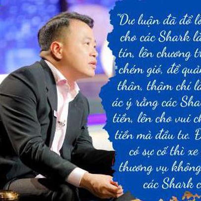 Shark Bình: “Ở Shark Tank không chỉ có hiện tượng startup tự định giá cao mà còn chém gió về năng lực bản thân, doanh nghiệp cao vút lên để thu hút sự chú ý”