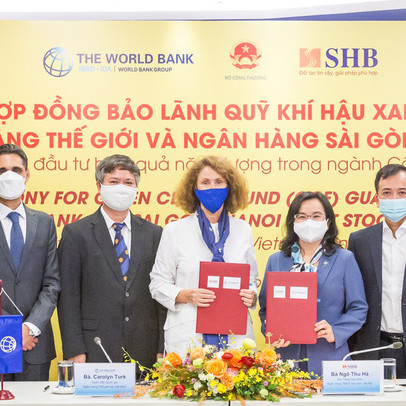 SHB ký Hợp đồng bảo lãnh GCF với Ngân hàng Thế giới, tổng giá trị 75 triệu USD