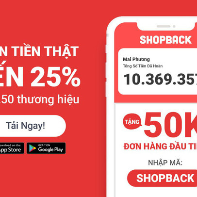 ShopBack hoàn lại hơn 22 tỷ đồng cho người tiêu dùng Việt