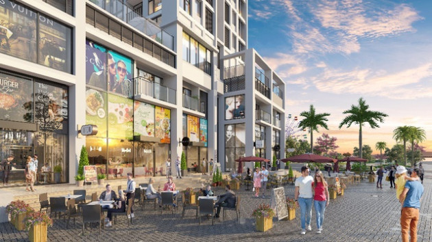 Shophouse khối đế là mô hình kinh doanh thu hút nhà đầu tư - Ảnh 1.