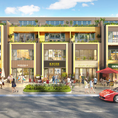 Shophouse, nhà phố thương mại Gem Sky World thu hút nhà đầu tư