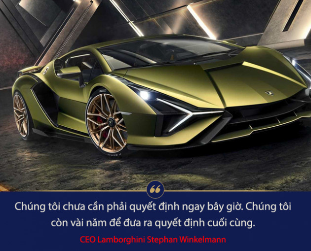 Siêu bò Lamborghini trong vòng vây của xe điện: Chúng tôi chưa cần phải ra quyết định lúc này - Ảnh 2.