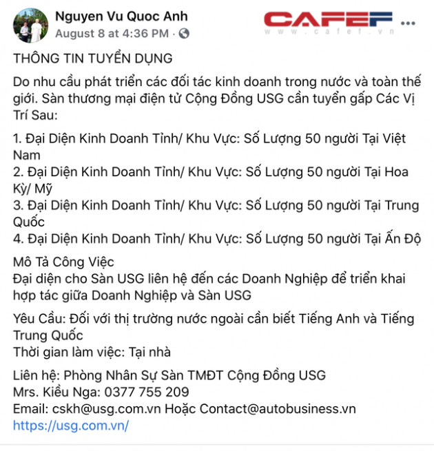 Siêu công ty vốn 500.000 tỷ ra mắt Sàn TMĐT: Quảng cáo tiếp cận 3 tỷ khách hàng, thành viên trả phí 49.000 đồng/tháng được nhận cổ phần và cổ tức - Ảnh 6.