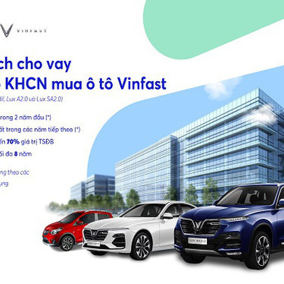 Siêu ưu đãi khi vay vốn tại MB mua ô tô Vinfast