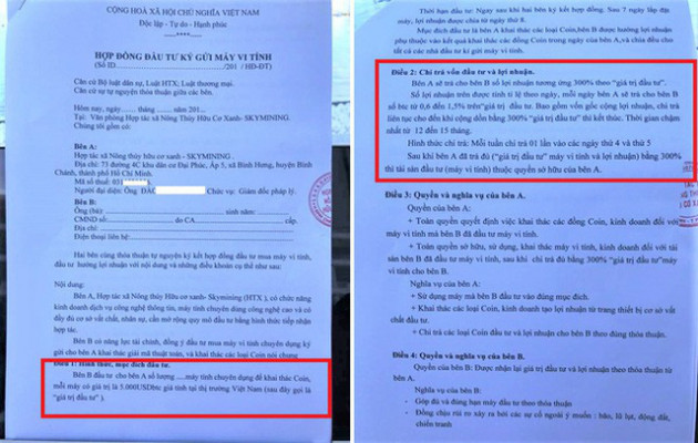 Sky Mining và bản hợp đồng “ma” qua mặt hàng trăm nhà đầu tư