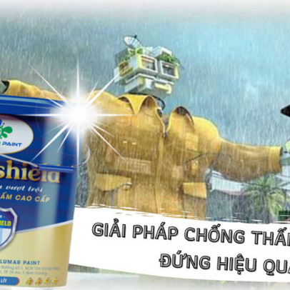 Sơn chống thấm Lumar Paint bảo vệ ngôi nhà đẹp mãi theo thời gian.!