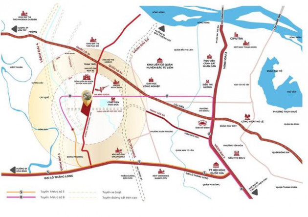 Sơn Đồng Center – cú hích tăng giá cạnh tuyến Metro số 8 - Ảnh 1.