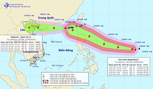 Song bão nhiệt đới chuẩn bị đổ bộ vào Trung Quốc - Ảnh 1.