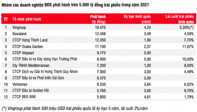 SSI Research: Có đến 172.500 tỷ đồng trái phiếu của các doanh nghiệp bất động sản không có đảm bảo hoặc đảm bảo bằng cổ phiếu - Ảnh 1.