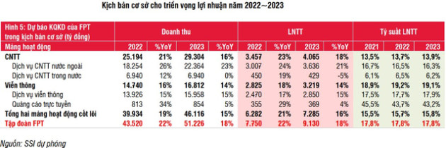 SSI Research: Kịch bản kém khả quan nhất, lợi nhuận FPT vẫn đạt mức tăng trưởng hai chữ số trong năm 2023 - Ảnh 1.