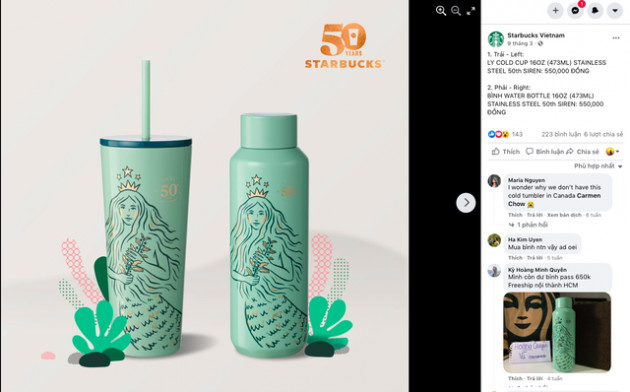 Starbucks Việt Nam: Chúng tôi luôn bị phàn nàn vì sao lại sớm hết hàng ly tách, bình đựng nước, sổ tay… - Ảnh 2.