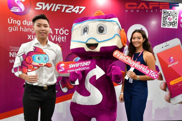 Start-up SWIFT247: Du học sinh Anh giải bài toán ship hàng xuyên quốc gia với tốc độ máy bay sau một lần suýt lỡ visa du học - Ảnh 1.