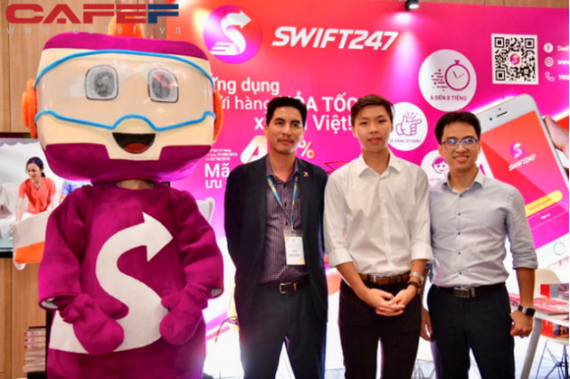 Start-up SWIFT247: Du học sinh Anh giải bài toán ship hàng xuyên quốc gia với tốc độ máy bay sau một lần suýt lỡ visa du học - Ảnh 2.