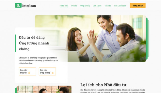 Startup Interloan – mô hình cho vay ngang hàng trực tuyến, ra mắt cùng những bước đi thận trọng - Ảnh 1.