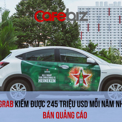 Sự 'nguy hiểm' của những mảng kinh doanh phụ: Cho dán banner trên thân xe, chạy video quảng cáo sau ghế, Grab kiếm hàng trăm triệu USD mỗi năm