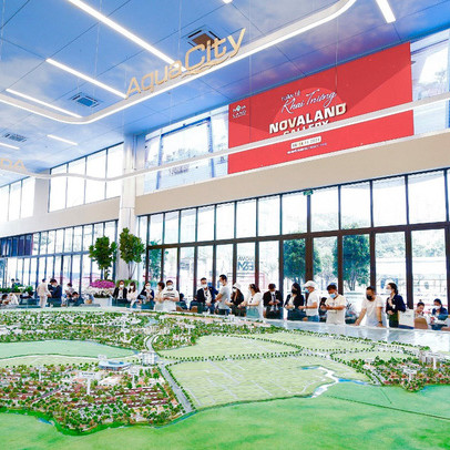 Sức hút của Aqua City tại sự kiện khai trương Novaland Gallery