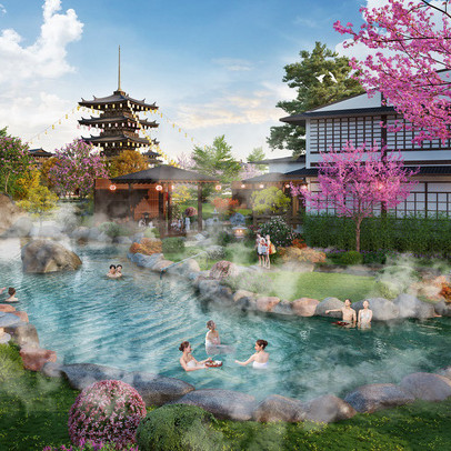 Sun Group tiên phong mang văn hóa tắm onsen tới xứ Thanh