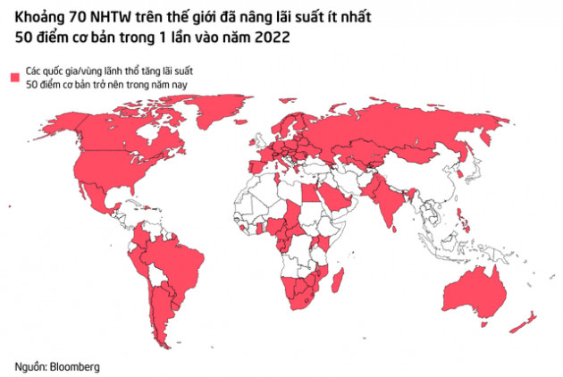 Suy thoái: Cái giá các NHTW toàn cầu phải trả để chế ngự lạm phát? - Ảnh 1.